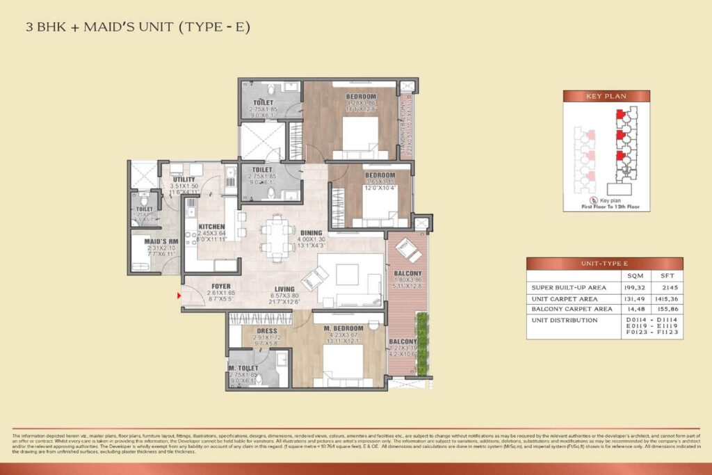 Brigade Insignia Floor Plan1