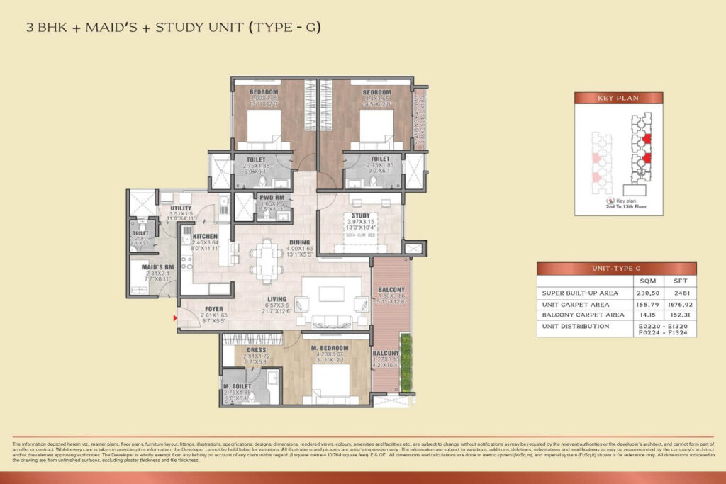 Brigade Insignia Floor Plan3