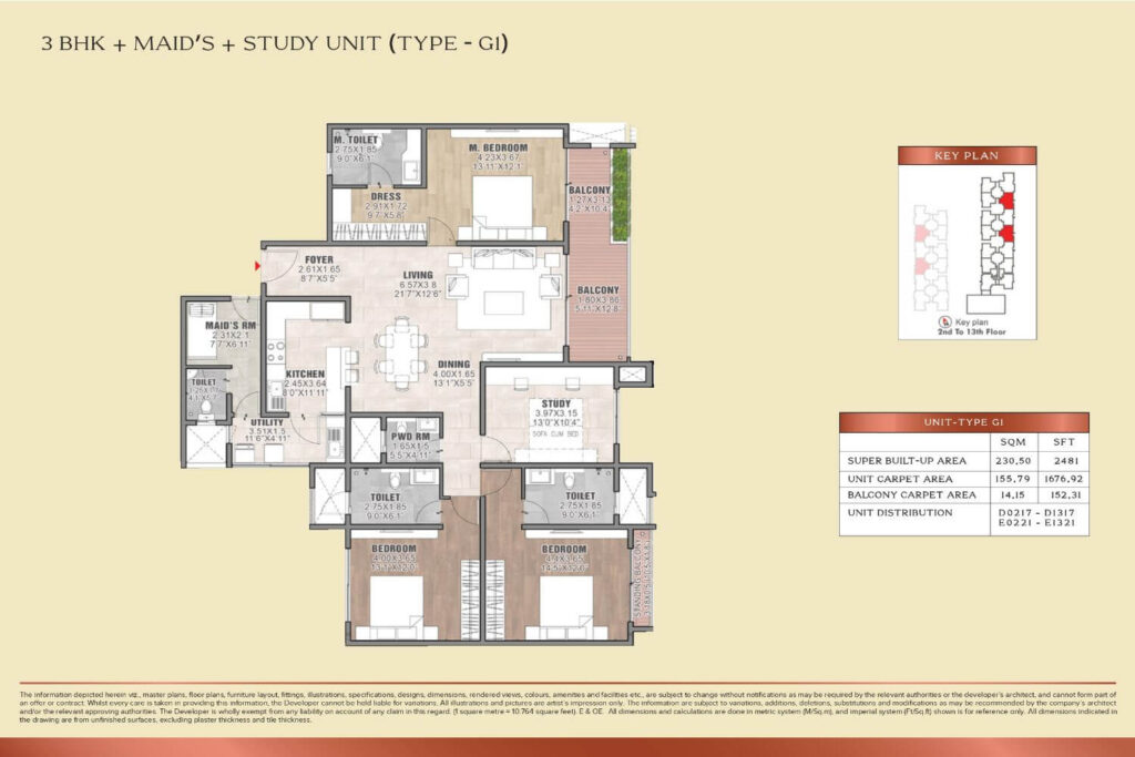 Brigade Insignia Floor Plan4