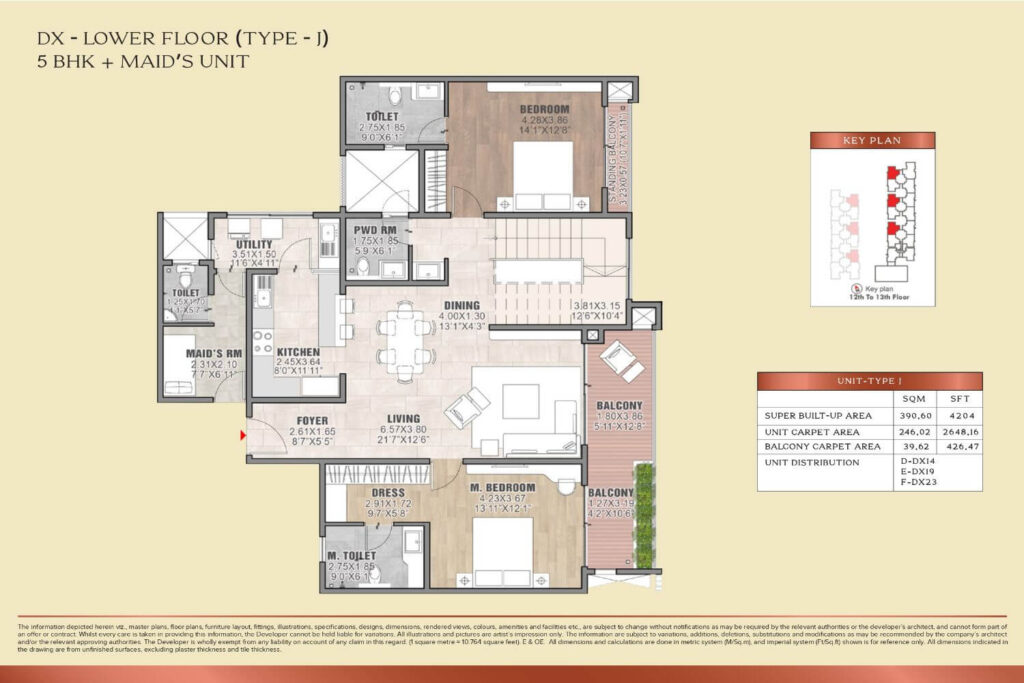 Brigade Insignia Floor Plan5